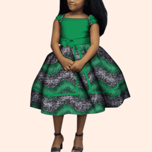 Little Heritage Ankara Gown